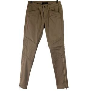 5.11 Tactical Woman's Khaki Tan Skinny Zipper Leg Pants Size 2 Regular